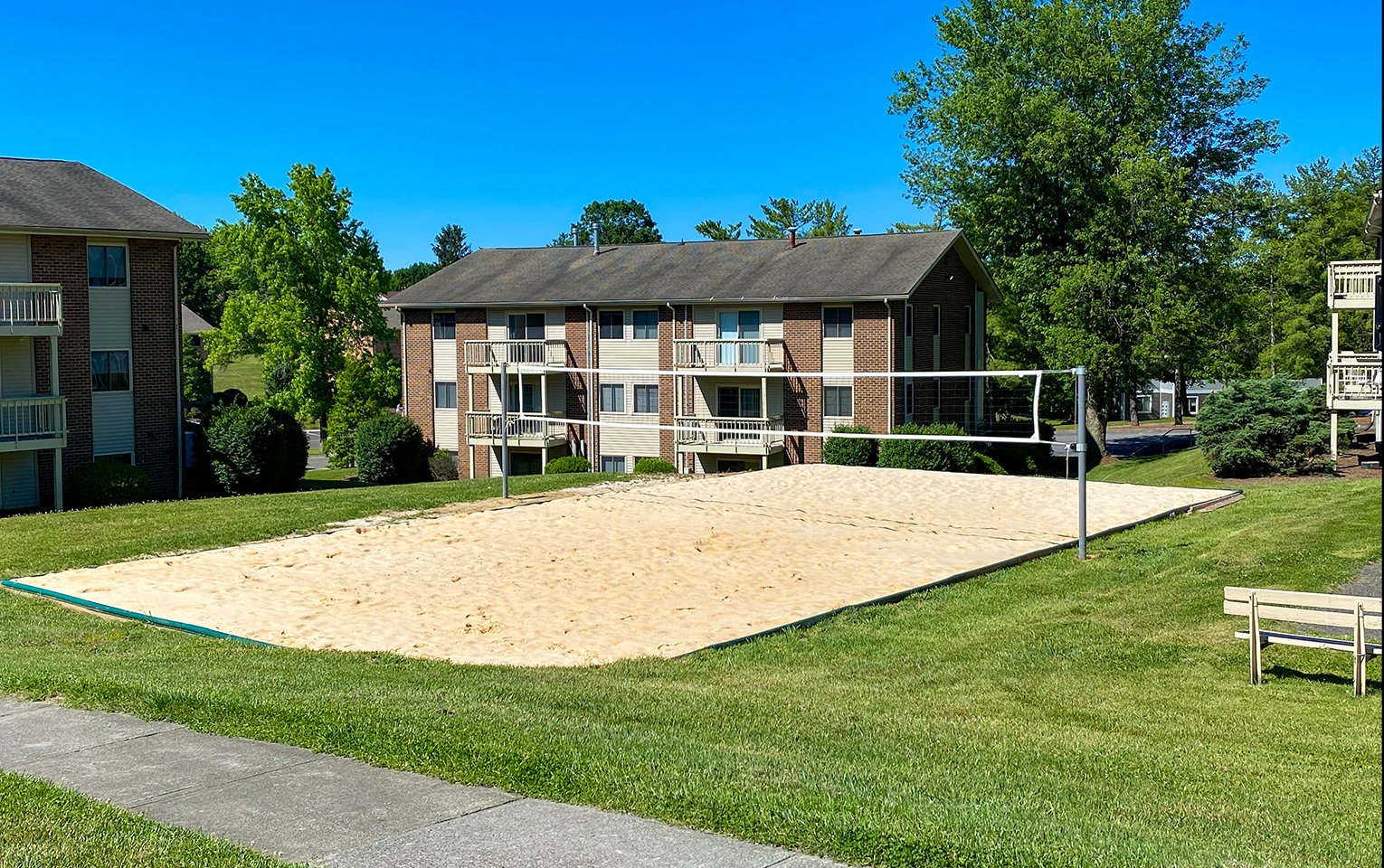 CW Volleyball court